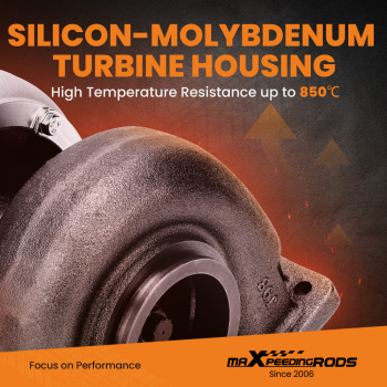 For GT45 T4 Twin Scroll V-band Billet Compressor Turbo compatible for Charger 1.05 A/R Turbine Up to 600+HP